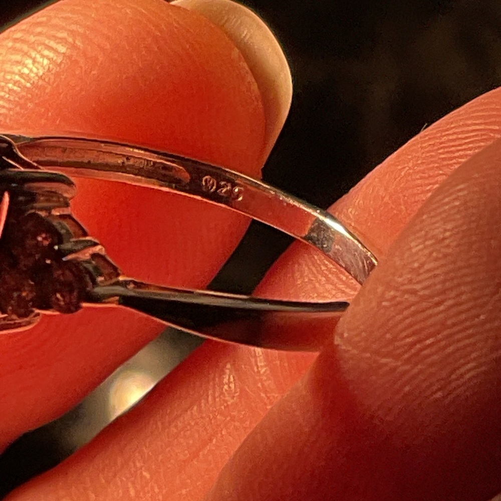 Iolite .925 Silver Ring 8 - Picture 5 of 7